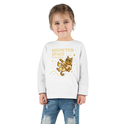 Cosmic Cat Toddler Long Sleeve