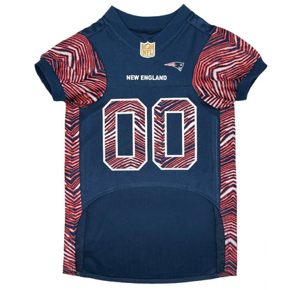 New England Patriots Zubaz Pet Jersey