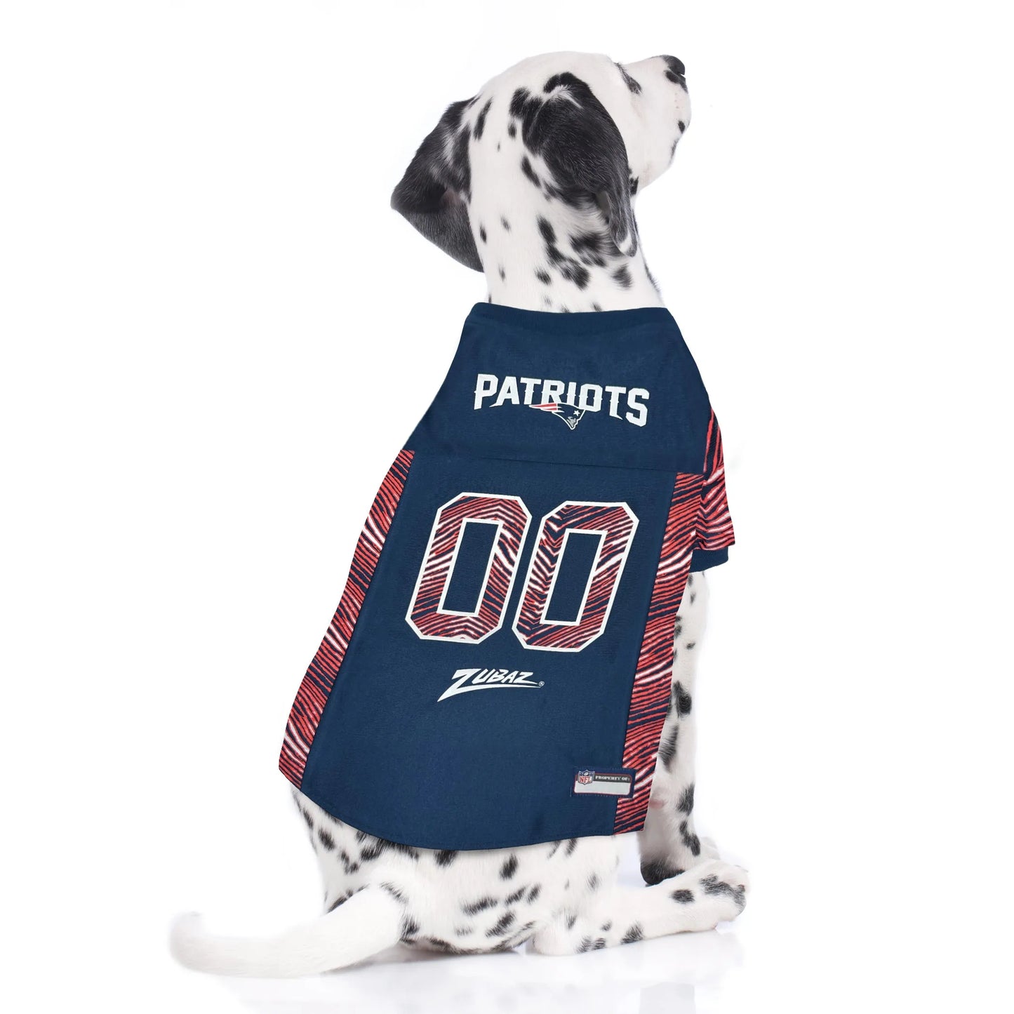 New England Patriots Zubaz Pet Jersey