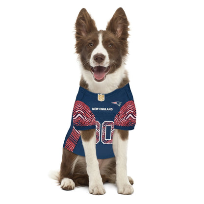New England Patriots Zubaz Pet Jersey