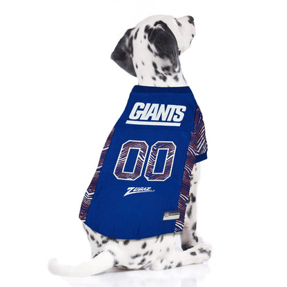 New York Giants Zubaz Pet Jersey