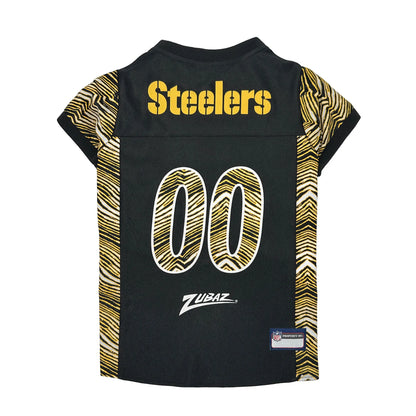 Pittsburgh Steelers Zubaz Pet Jersey