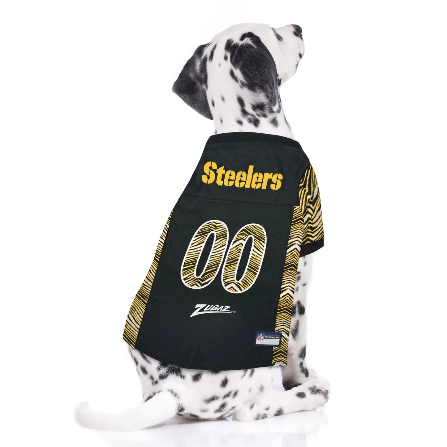 Pittsburgh Steelers Zubaz Pet Jersey