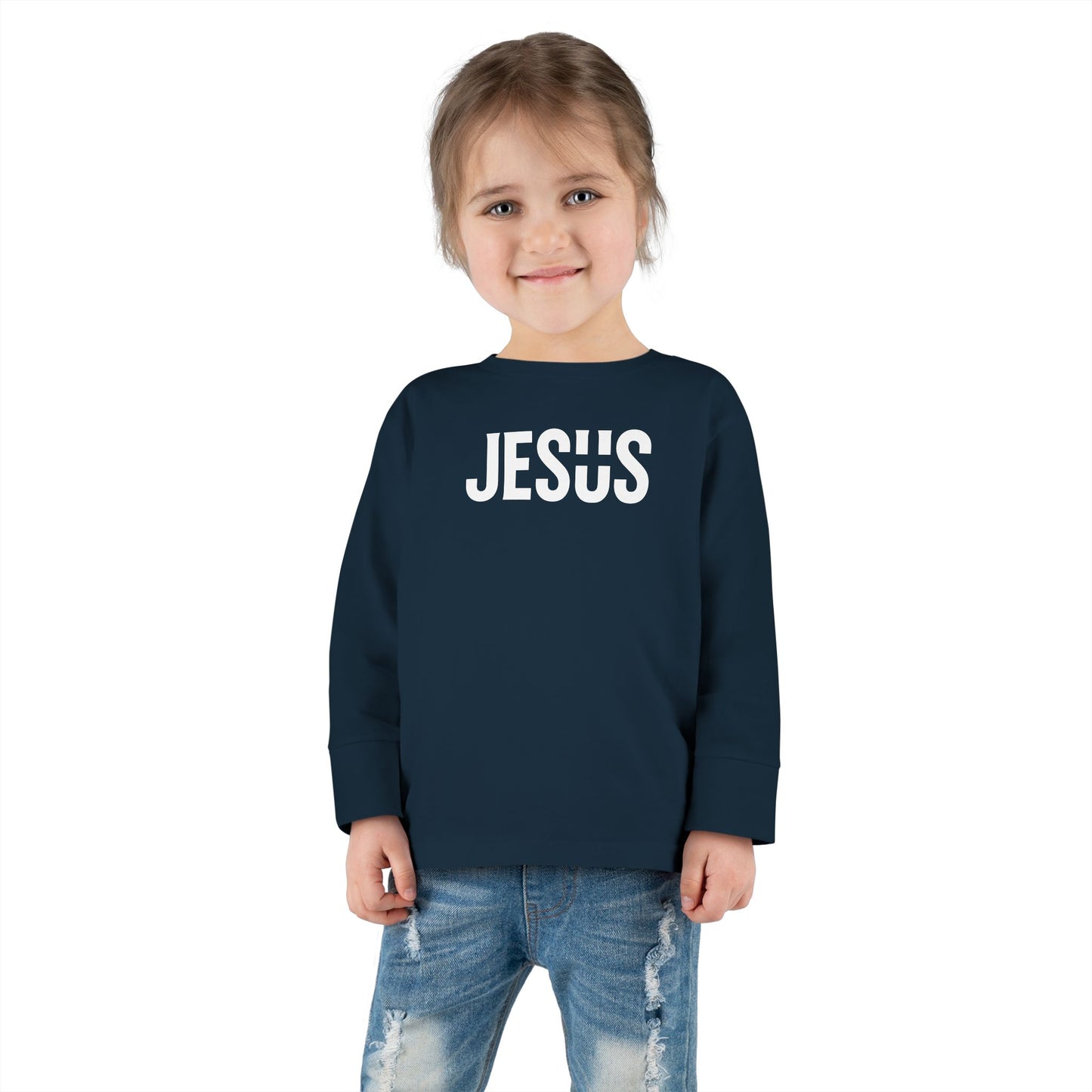 JESUS Toddler Long Sleeve Tee