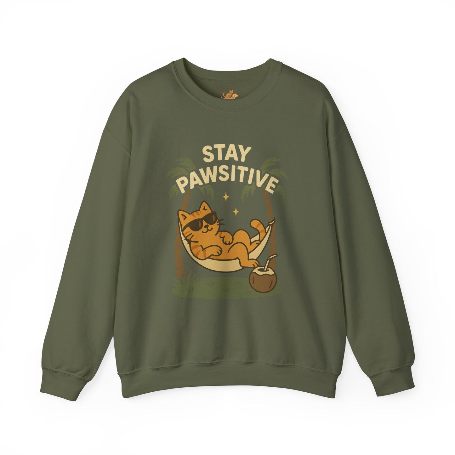 Stay Pawsitive Sweatshirt