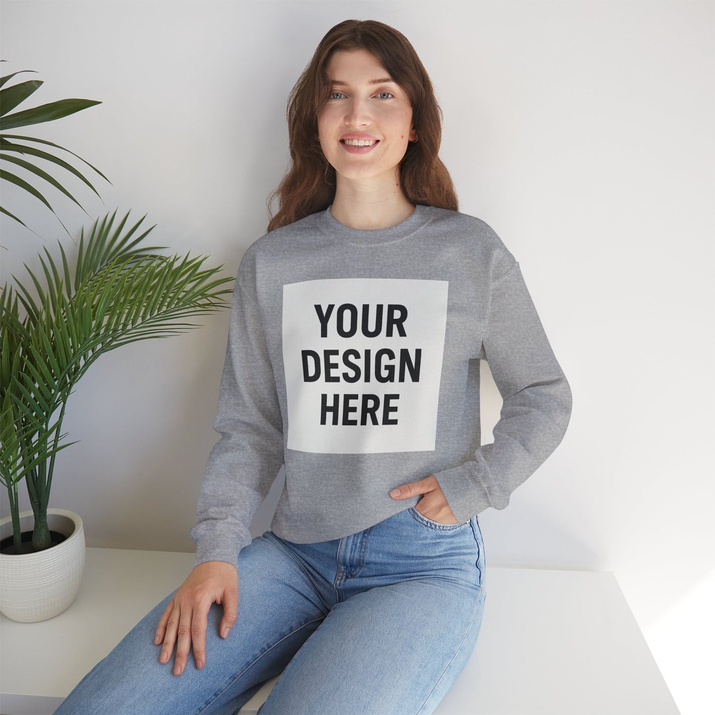 Photo Custom Crewneck Sweatshirt – "Print it your way"
