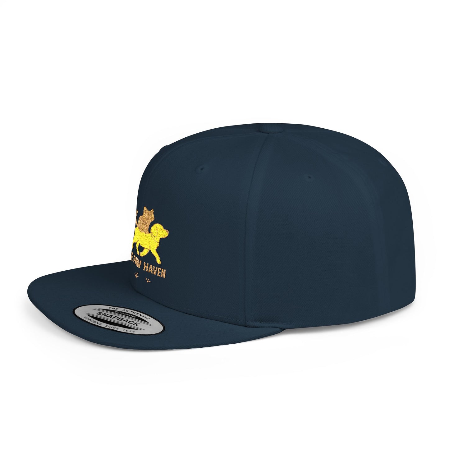 The Paw Haven Flat Bill Snapback Hat