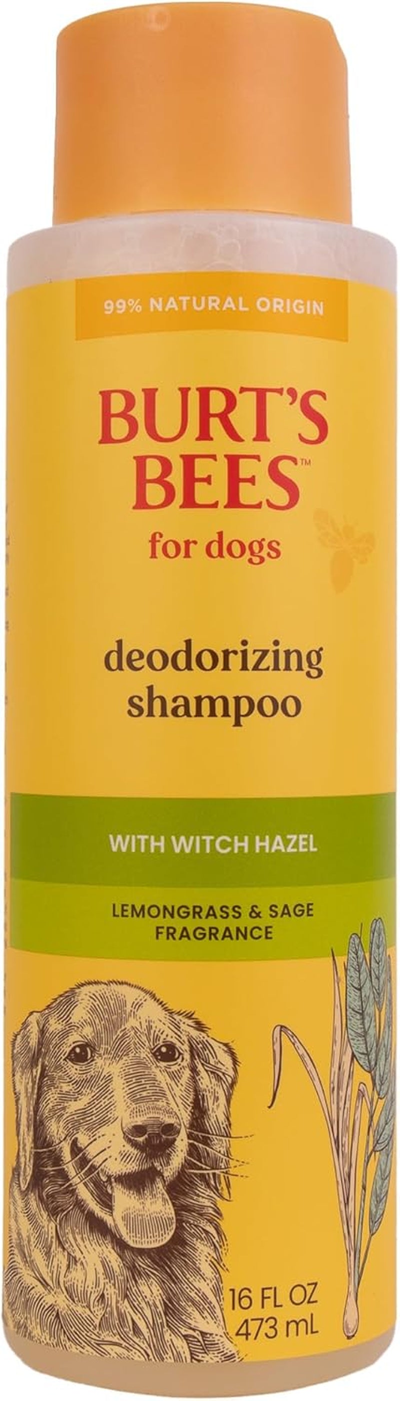 Naturally Derived Deodorizing Dog Shampoo with Apple & Rosemary - Dog Shampoo for Odors - Cruelty Free, Formulated without Sulfates and Parabens, Made in USA, 16 Oz - 2 Pack
