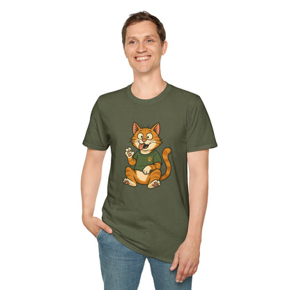 Goofy Cat T-Shirt