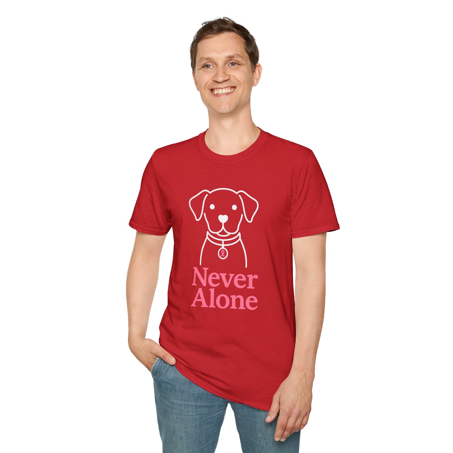 Never Alone Dog T-Shirt