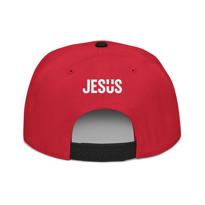 Nail Cross Snapback Hat