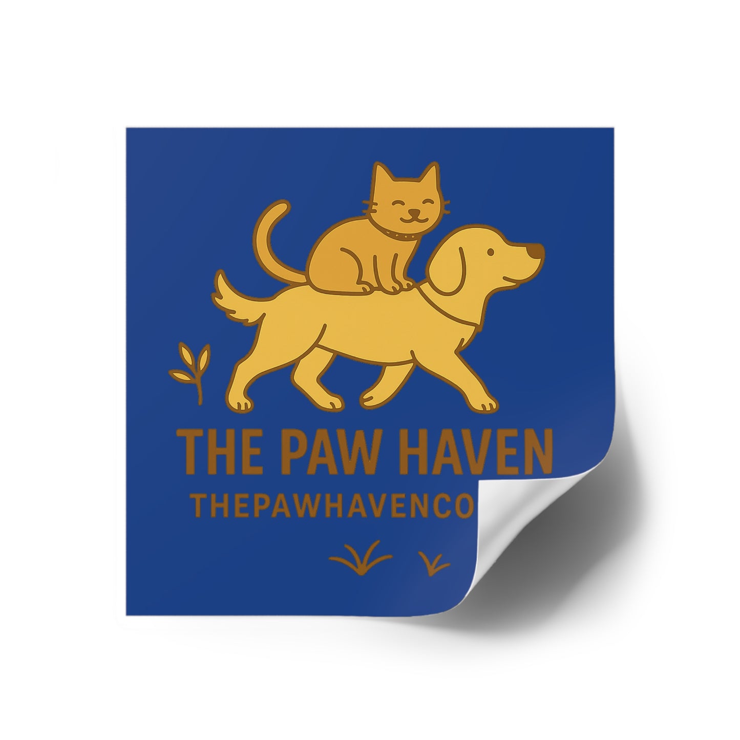 The Paw Haven Sticker