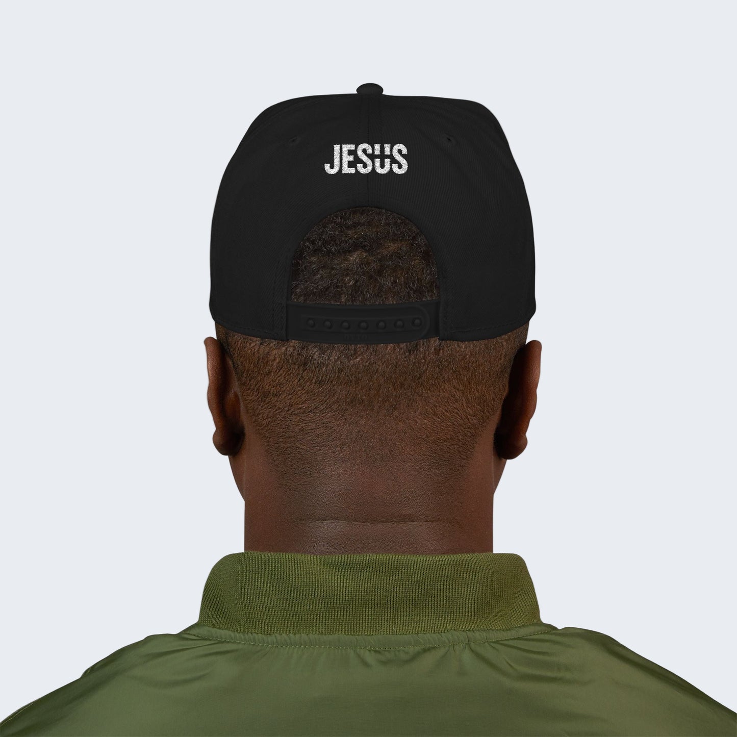 Nail Cross Snapback Hat
