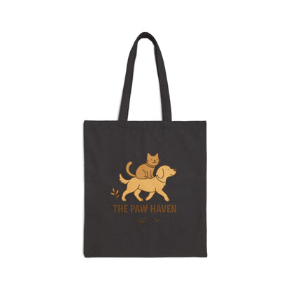 Cotton Tote Bag The Paw Haven