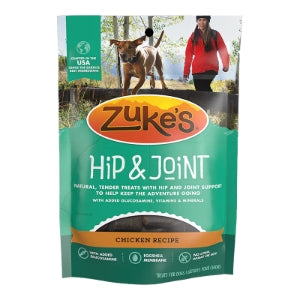 Zuke's Dog Hip & Joint Chicken Recipe Treats 1lb