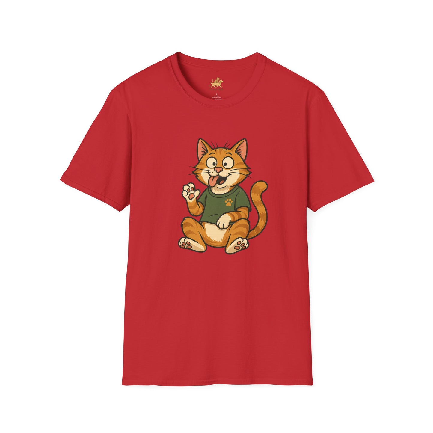 Goofy Cat T-Shirt