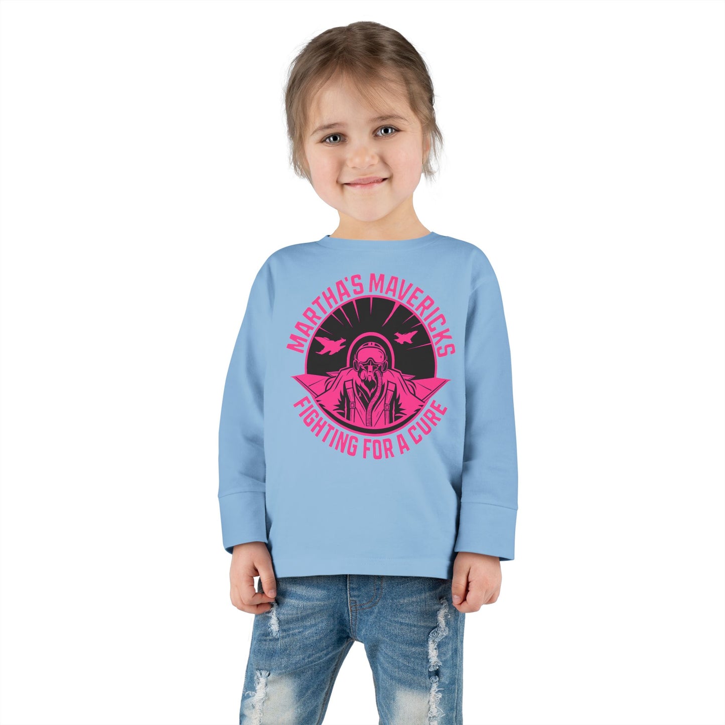 Toddler Long Sleeve Tee - Martha's Mavericks