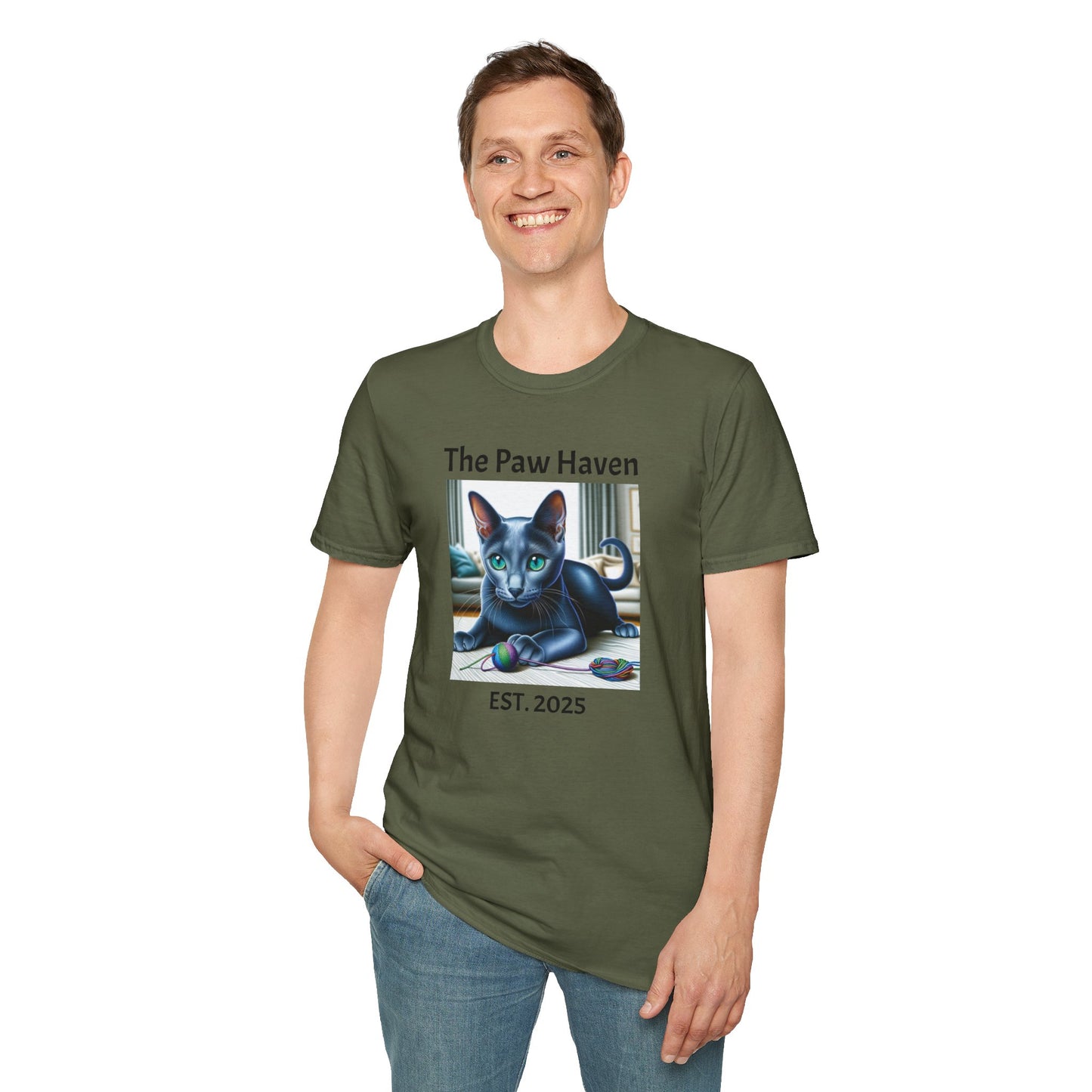 The Paw Haven Cat Lover Unisex T-Shirt