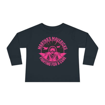 Toddler Long Sleeve Tee - Martha's Mavericks