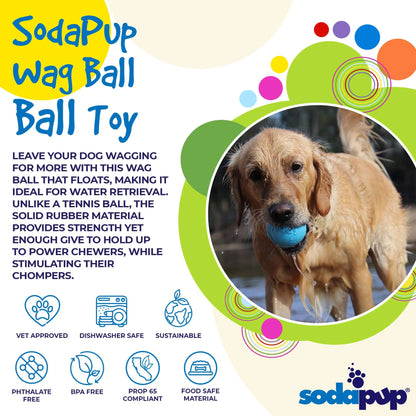 Wag Ball Ultra Durable Chew Toy