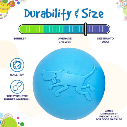 Wag Ball Ultra Durable Chew Toy