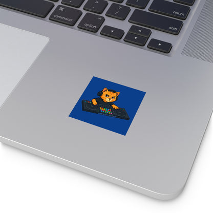 DJ Cat Stickers