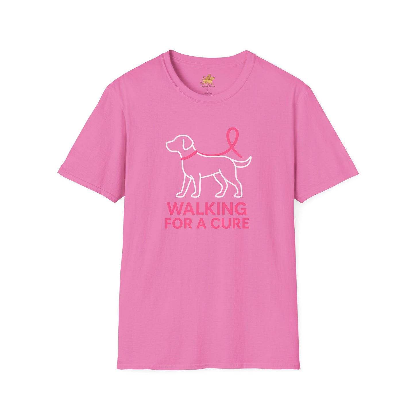 Breast Cancer Walk Dog T-Shirt