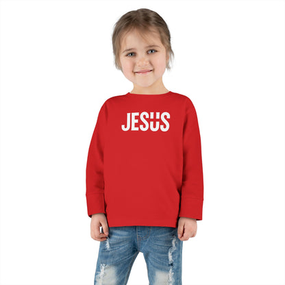 JESUS Toddler Long Sleeve Tee