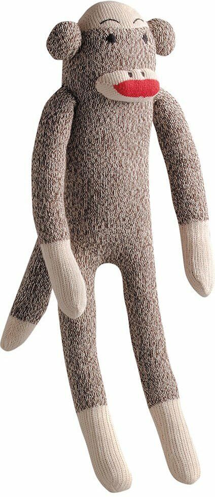 Multipet Sock Monkey 10 inch