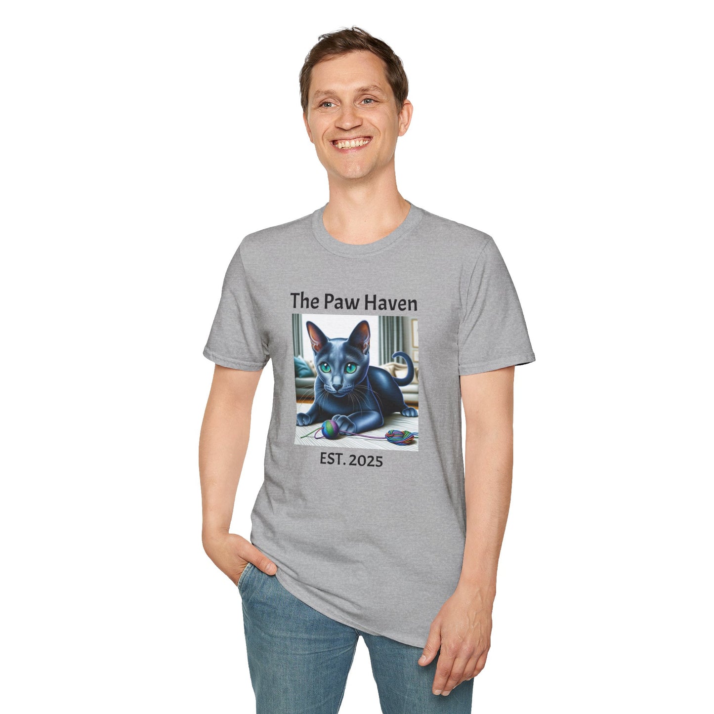 The Paw Haven Cat Lover Unisex T-Shirt