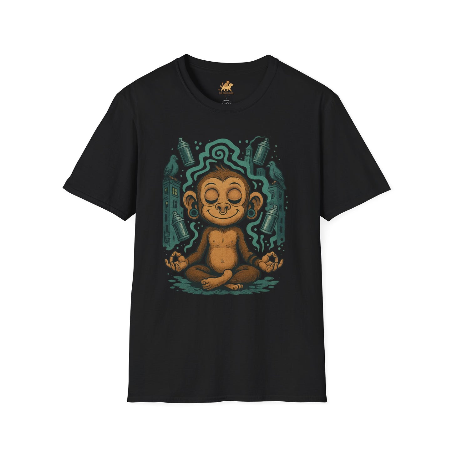Skum Squad Monkey Fit Cotton T-Shirt