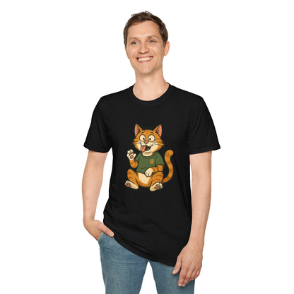 Goofy Cat T-Shirt