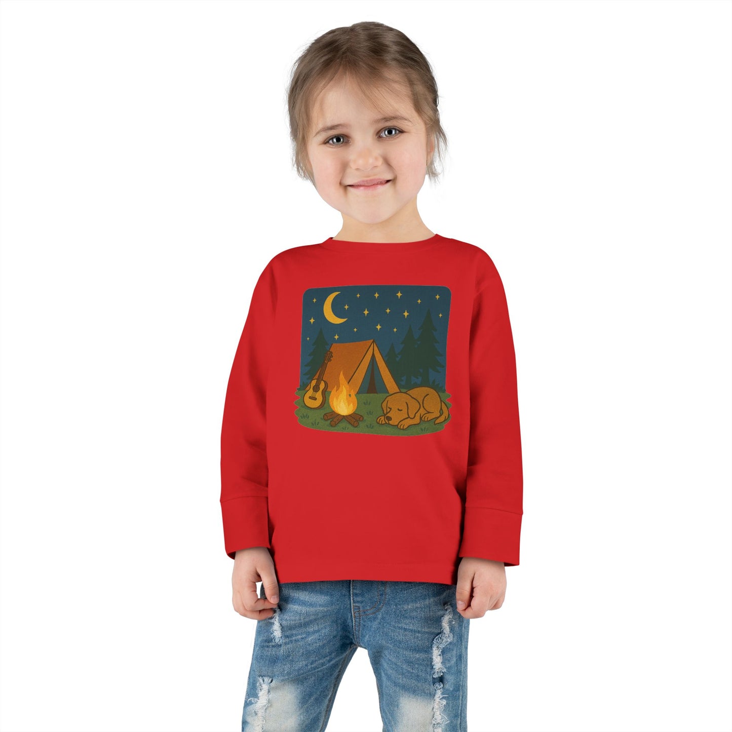 Toddler Camping Adventure Long Sleeve