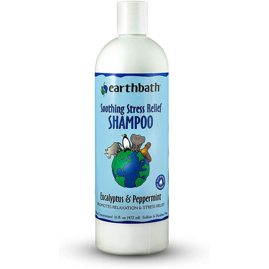 Earthbath Soothing Stress Relief Shampoo, Eucalyptus & Peppermint 1ea/16 oz