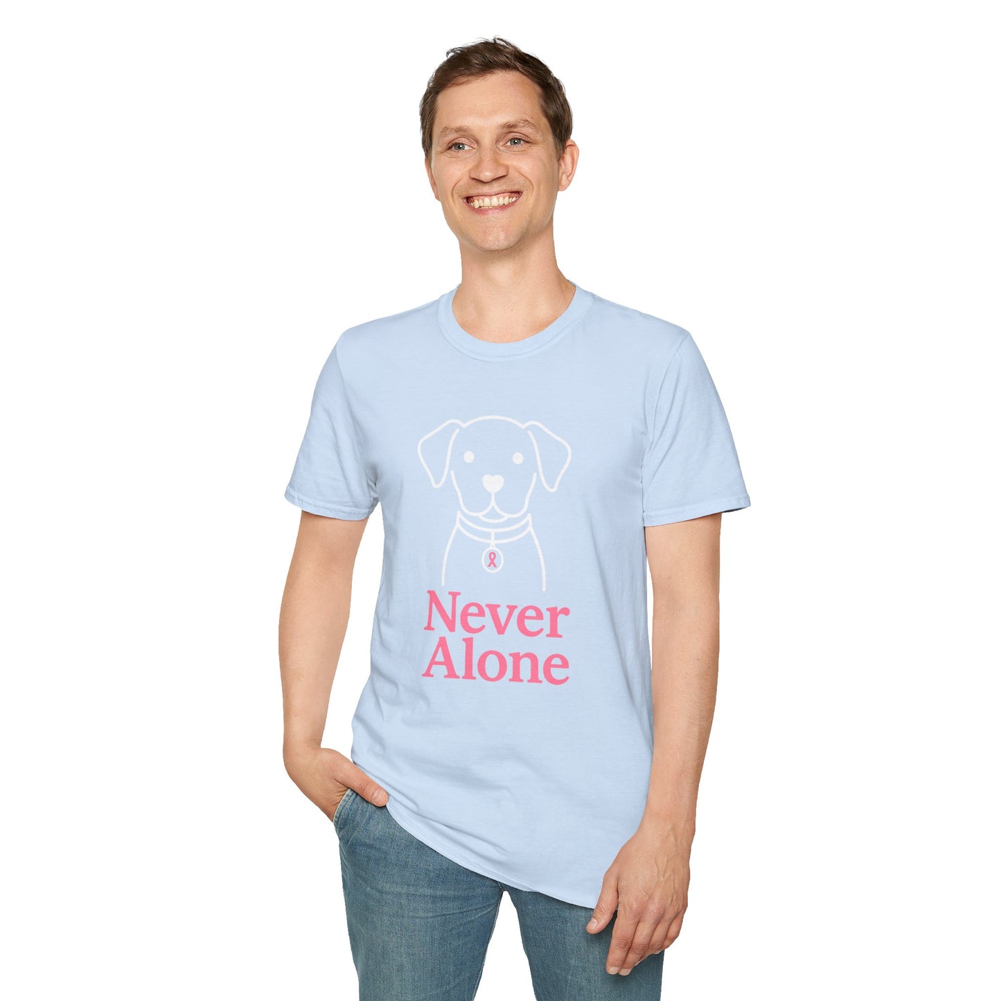Never Alone Dog T-Shirt
