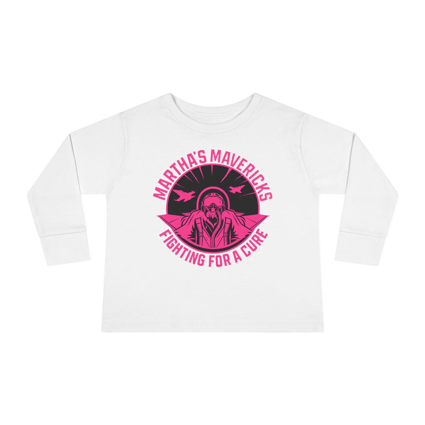Toddler Long Sleeve Tee - Martha's Mavericks