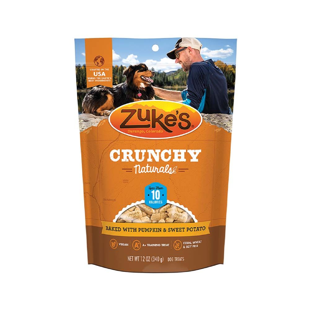 Zukes Dog Crunchy Natural Pumpkin 12oz.