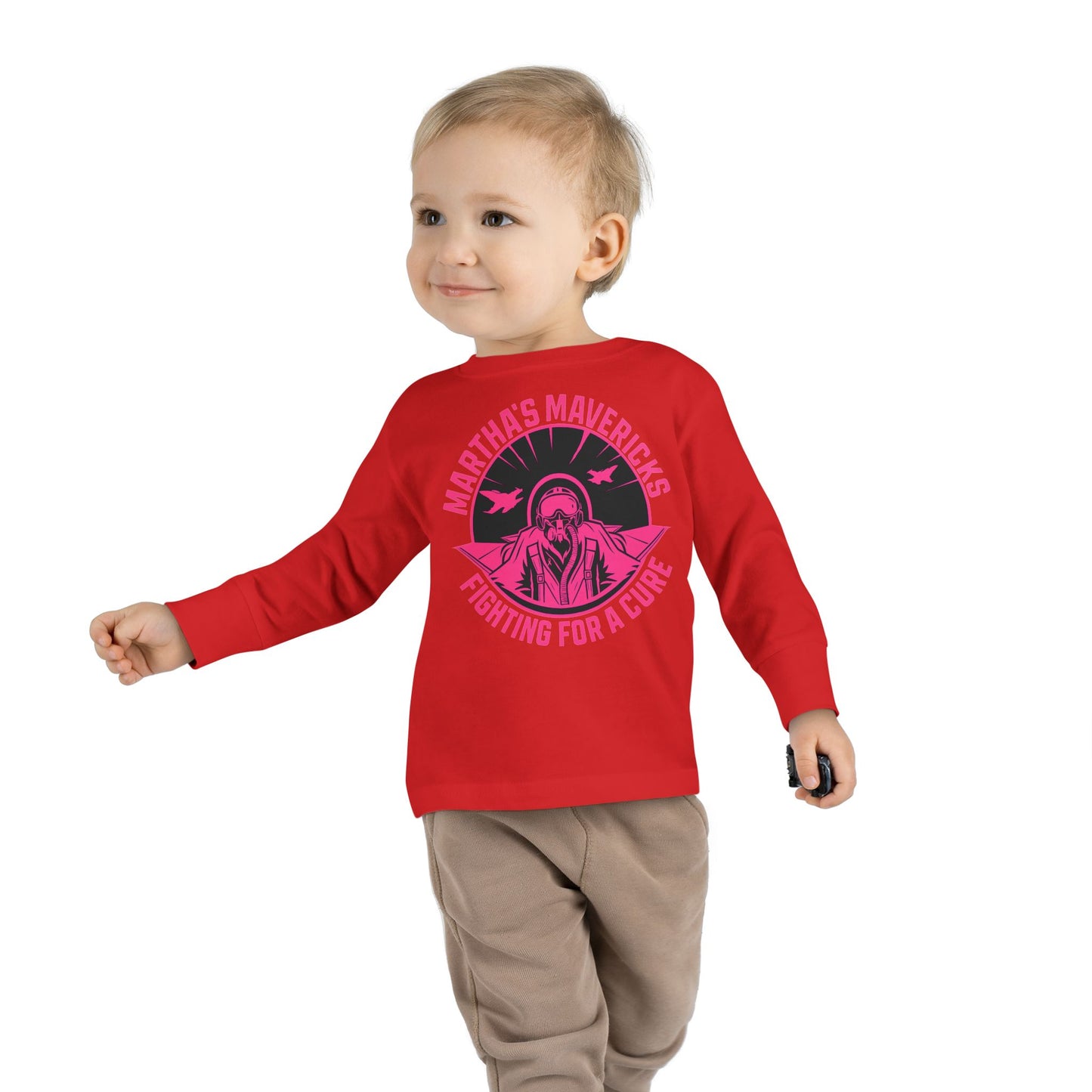 Toddler Long Sleeve Tee - Martha's Mavericks
