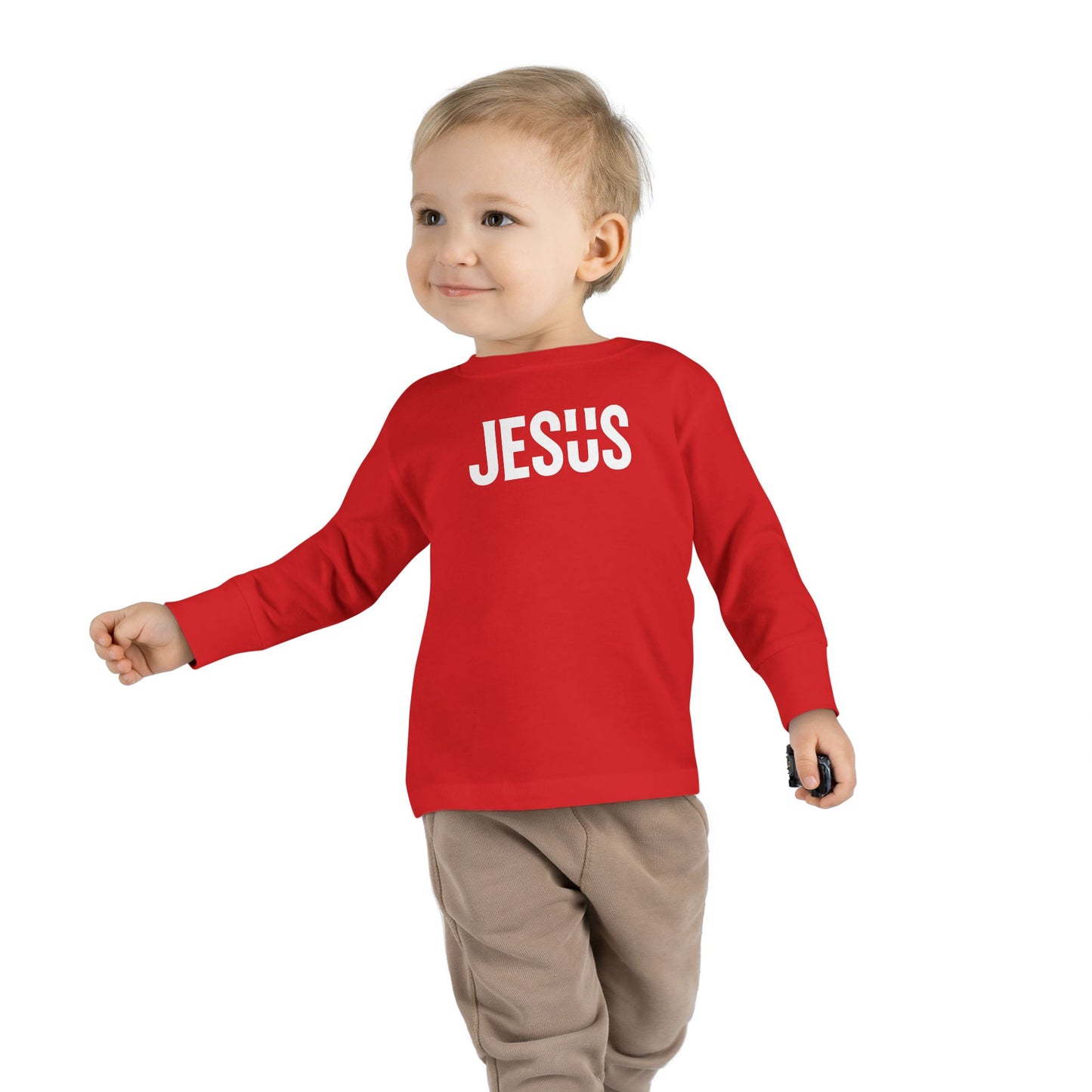 JESUS Toddler Long Sleeve Tee