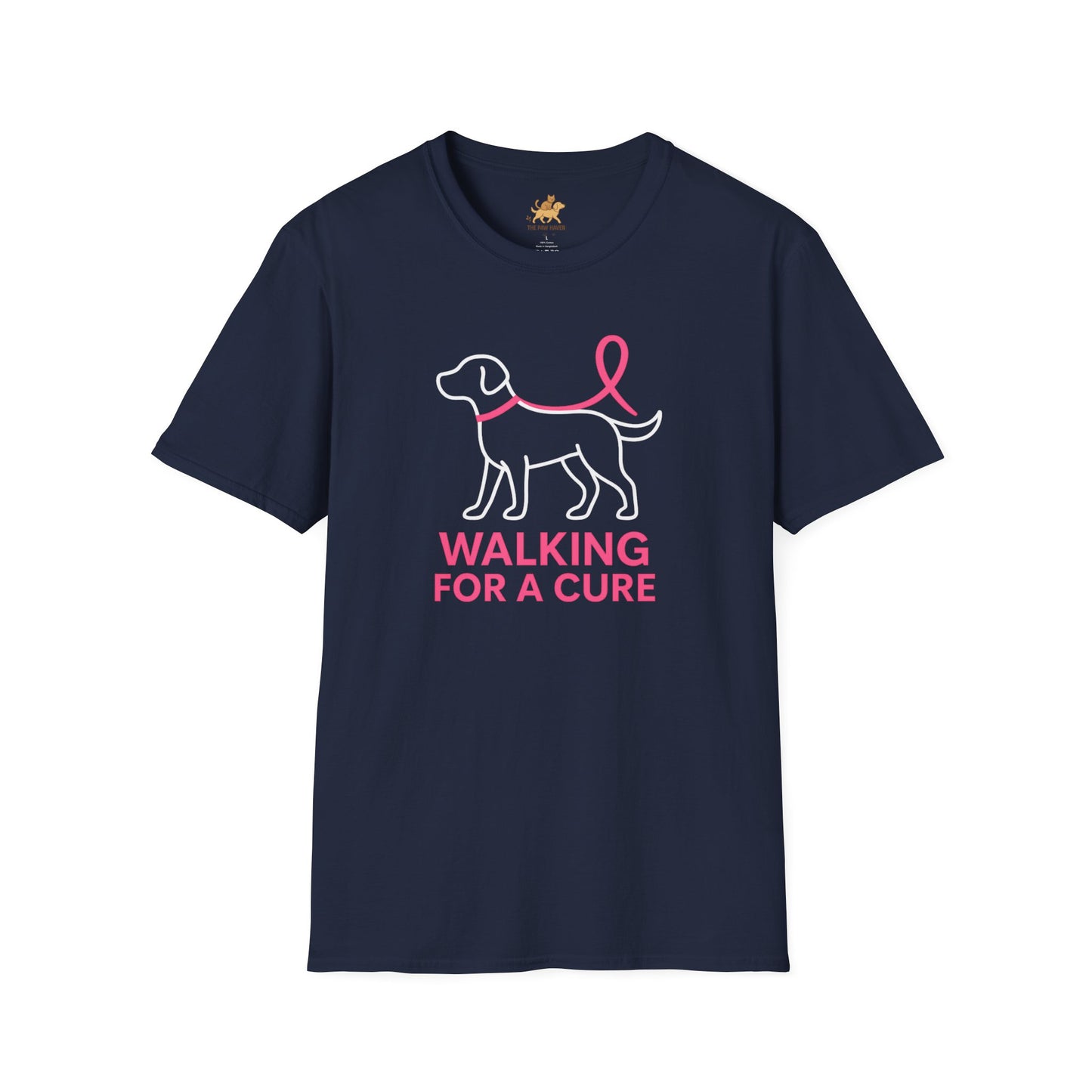 Breast Cancer Walk Dog T-Shirt