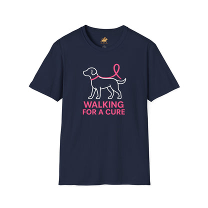 Breast Cancer Walk Dog T-Shirt
