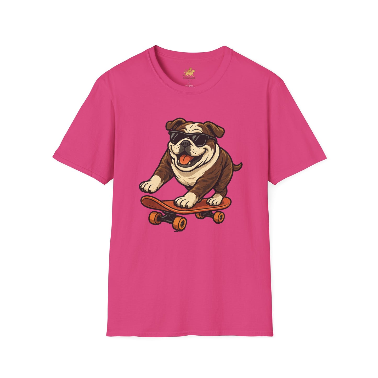 Skateboard Bulldog T-Shirt