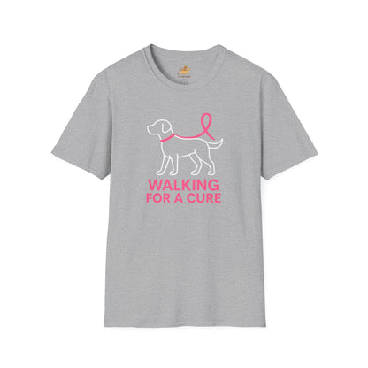 Breast Cancer Walk Dog T-Shirt
