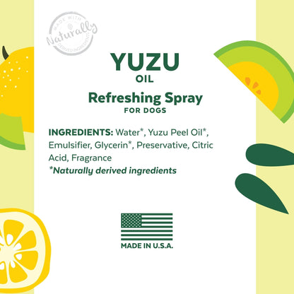 Tropiclean Dog Essentials Deodorizing Spray Yuzu Fruit 16oz. Default Title