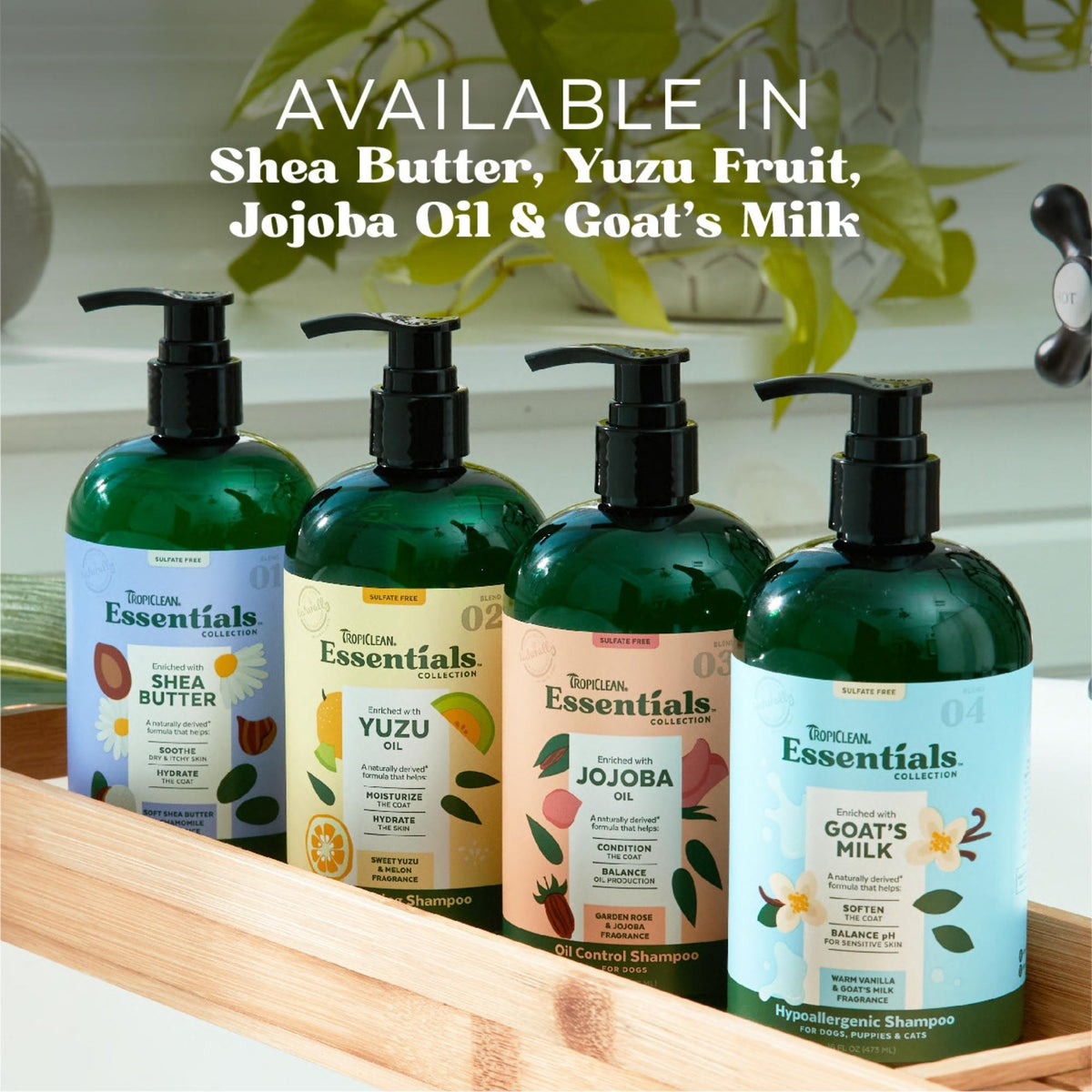 Tropiclean Dog Essentials Deodorizing Spray Jojoba 16oz. Default Title