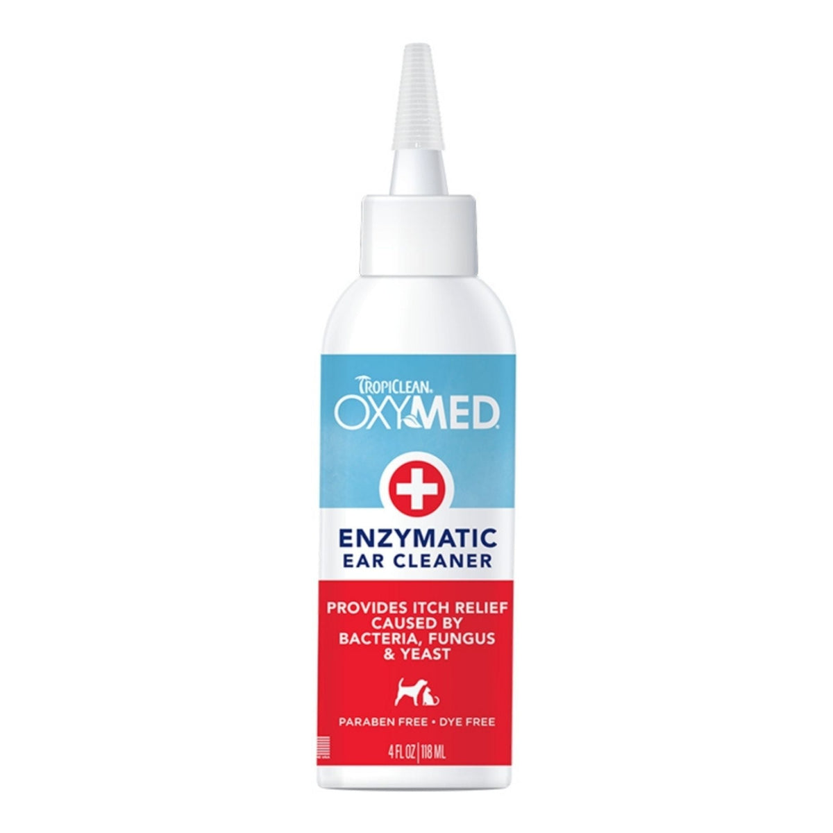 Tropiclean Oxymed Dog & Cat Enzymatic Ear Cleaner 4oz.