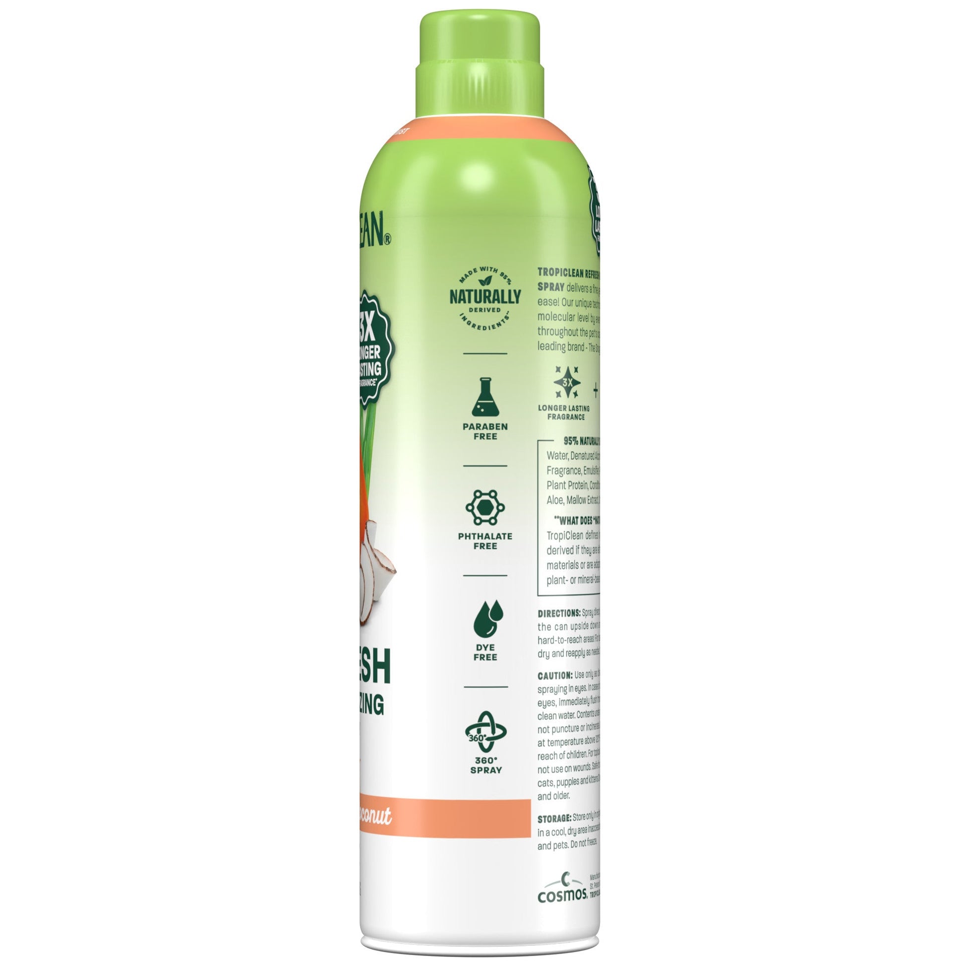 Tropiclean Dog Deodorizing Spray Papaya 10oz.