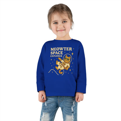 Cosmic Cat Toddler Long Sleeve