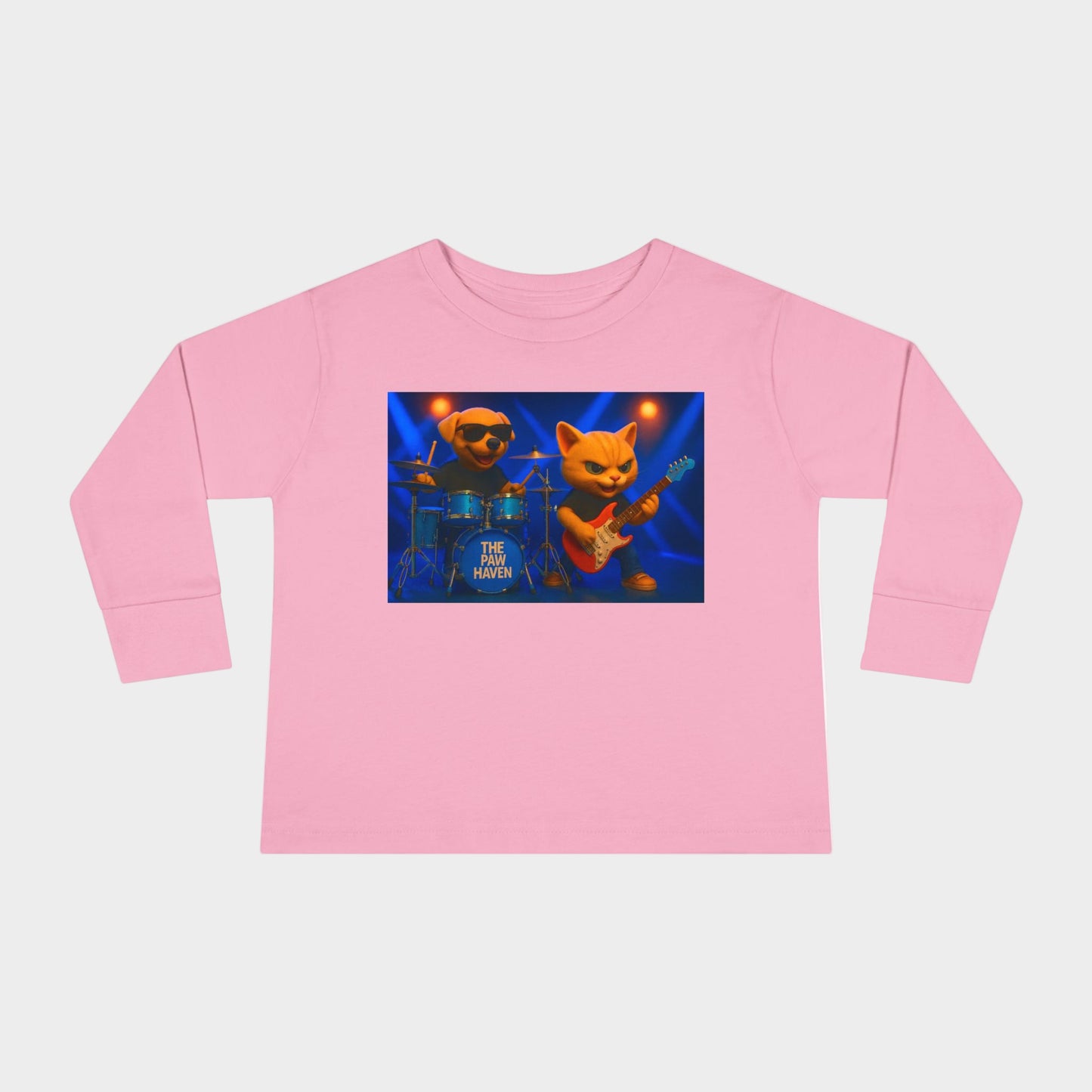 Toddler Long Sleeve Music Band Tee