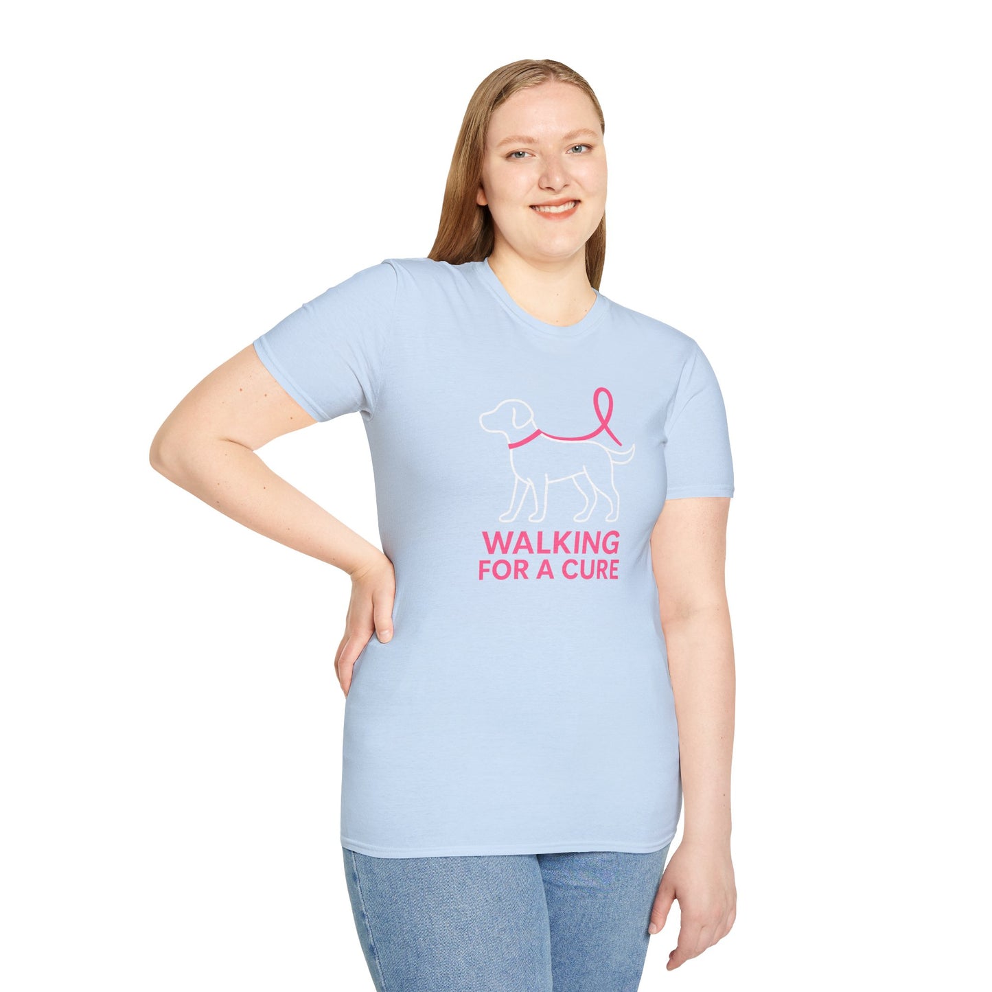 Breast Cancer Walk Dog T-Shirt